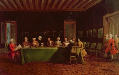Diplomats Meeting by Francesco Guardi